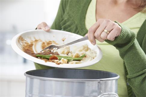1663011434730750.jpg 攝圖網(wǎng)_300843102_banner_女人把食物剩菜刮進(jìn)垃圾桶(非企業(yè)商用).jpg
